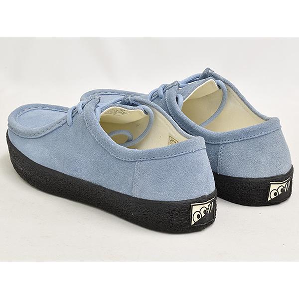 【並行輸入品】[現価格での販売は1/13 0:00まで]Last Resort AB VM006 MOC SUEDE [ラストリゾート エービー 006 モック スエード] DUSTY BLUE / BLACK | VANS | 01