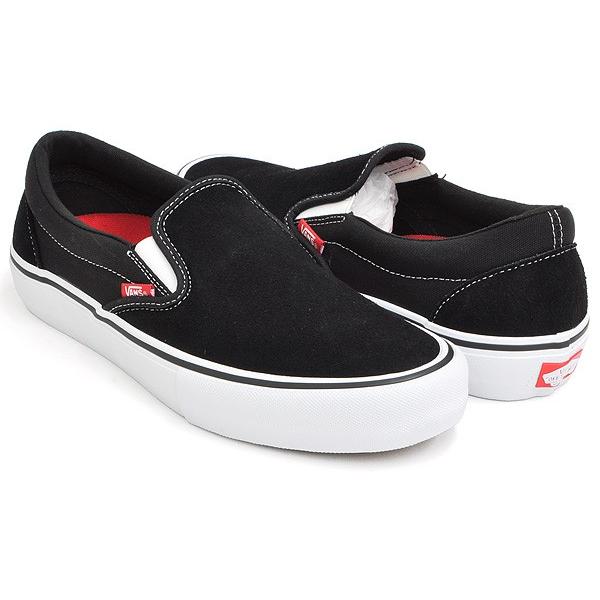 VANS SLIP-ON PRO 【バンズ スリッポン プロ】 BLACK / WHITE / GUM｜gettry