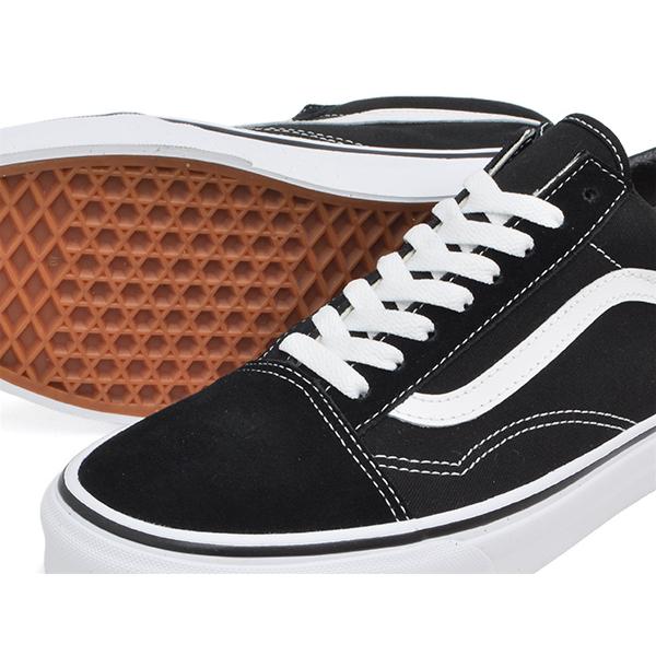 VANS OLD SKOOL 【バンズ オールドスクール】 BLACK / WHITE｜gettry｜03