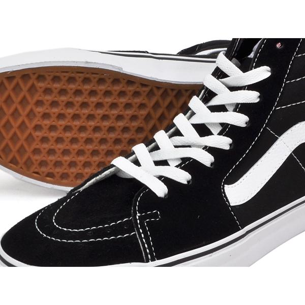VANS SK8-HI [バンズ スケート ハイ] BLACK / WHITE : GETTRY
