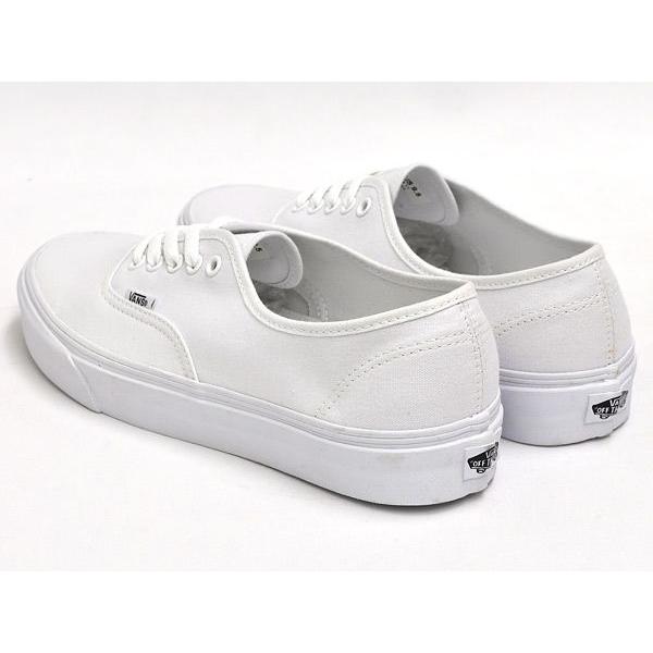 Vans authentic white and black top