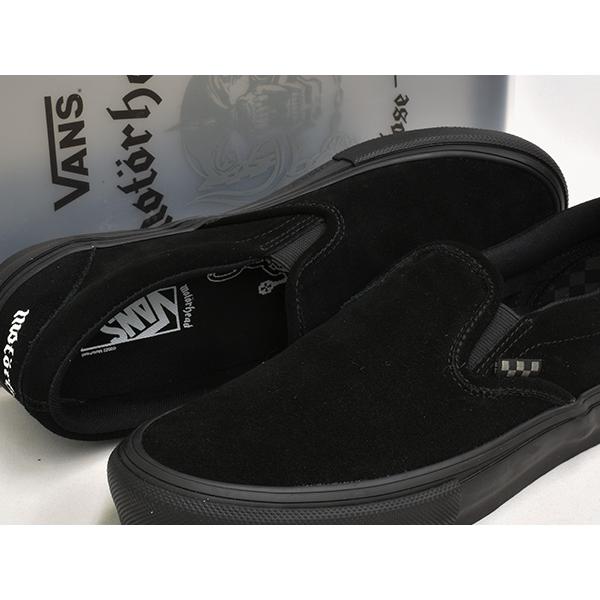 VANS SKATE SLIP-ON 【バンズ スケート スリッポン】 MOTORHEAD BLACK 