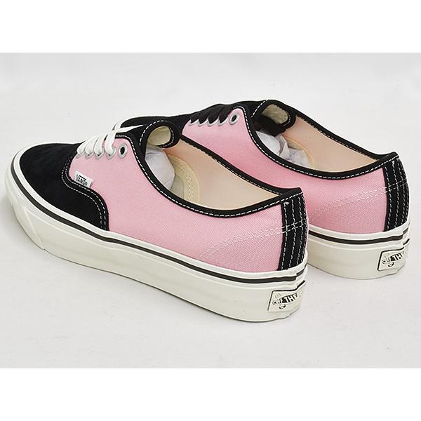 Vans LX Authentic 44 10.0 US ブラック/ピンク VANS（ヴァンズ） 【並行輸入品】 VANS PREMIUM LX AUTHENTIC 44