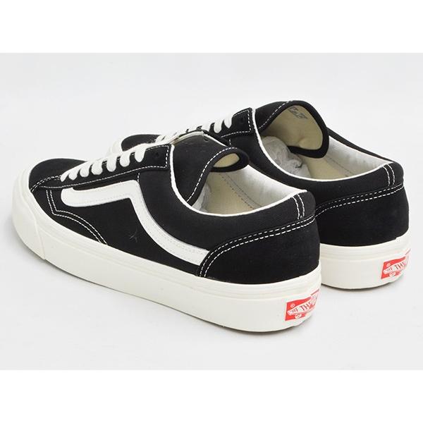 VANS VAULT OG STYLE 36 LX 【バンズ ボルト オリジナル スタイル 36 ラックス】(SUEDE / CANVAS) BLACK / MARSHMALLOW｜gettry｜02