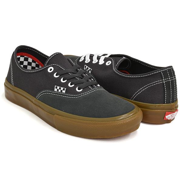 VANS SKATE AUTHENTIC 【バンズ スケート オーセンティック】 RAVEN / GUM vn0a5fc8241