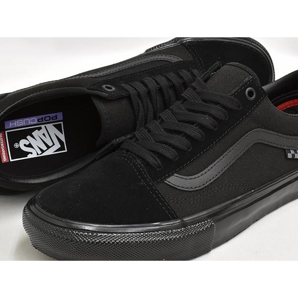 【並行輸入品】 VANS SKATE OLD SKOOL 【バンズ スケート オールドスクール】 BLACK / BLACKの画像