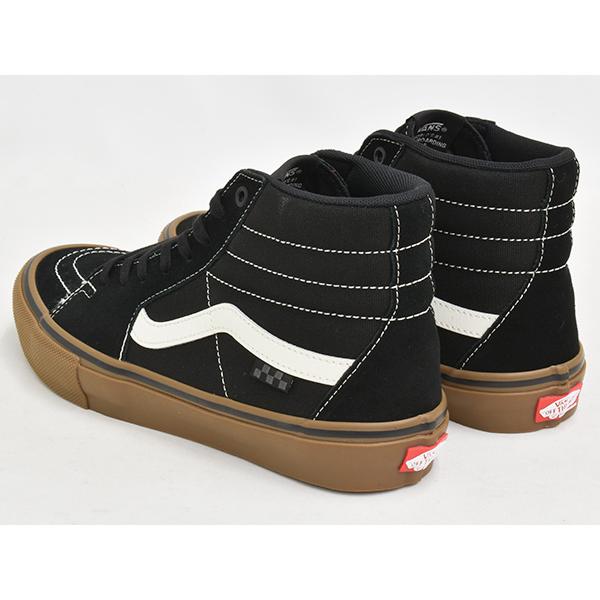 【並行輸入品】[現価格での販売は5/26 0:00まで]VANS SKATE SK8-HI 【バンズ スケート スケートハイ】 BLACK / GUM / WHITEの画像
