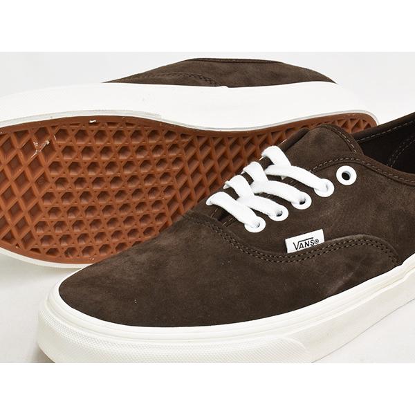 VANS AUTHENTIC 【バンズ オーセンティック】 【ピグ スウェード スエード ブラウン 茶 撥水】 (PIG SUEDE) HOLIDAY  SPICE / DEMITASSE