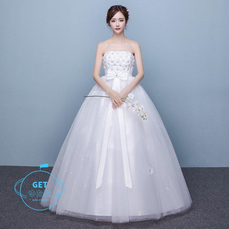 かわいい エンパイア マタニティドレス ウエディングドレス 安い サッシュリボン 白 パーティドレス ロングドレス ブライダル 花嫁 結婚式 ウェディングドレス 二次会 エンパイアライン サイズ Xxxl Www Futurefamous Media