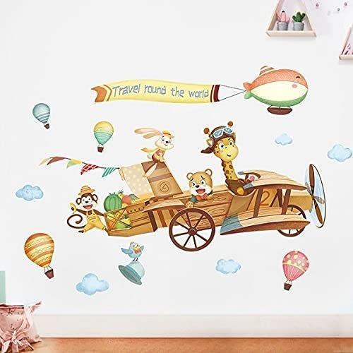 ウォールステッカー かわいい 動物 子供部屋 おしゃれ 男の子 女の子 カフェ レトロ モダン シール 壁紙 背景 Jpw12 Bz Getゆたか 通販 Yahoo ショッピング