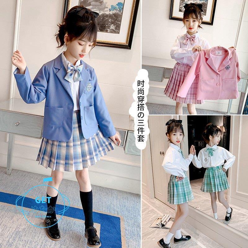 入学式 スーツ 女の子 卒園式 子供服 スーツ フォーマル チェック柄 スカート ジャケット ブラウス 蝶ネクタイ ジュニア服 七五三 発表会 カジュアル 普段着 Lxh Lyp1 Getゆたか 通販 Yahoo ショッピング