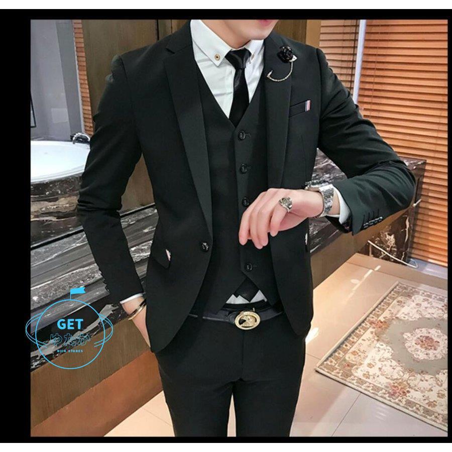 最先端 メンズスーツ 3点セットスーツ タキシードスーツ フォーマルスーツ 定番 就職活動 卒業式 成人式 結婚式 ビジネススーツ 1つボタンスーツ ビジネススーツ 春秋冬 就職活 卒業式 成人式 二次会 結婚式 スーツ フォーマル Www Rankinengineering Com
