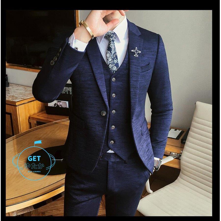 ブランド品専門の ストライプ 3ピーススーツ ビジネススーツ メンズスーツ 3点セットスーツ カジュアル 1つタンスーツ フォーマル 結婚式 二次会 成人式 卒業式 就職活 披露宴 Dprd Jatimprov Go Id