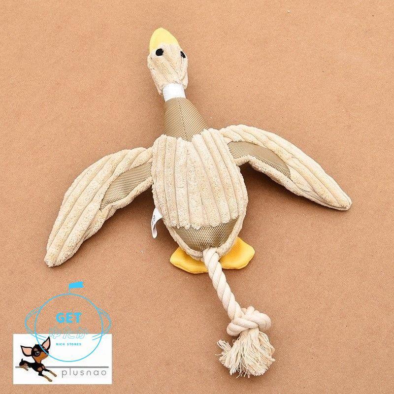 犬用おもちゃ ぬいぐるみ イヌ ドッグ 玩具 遊び道具 ペット用品 ロープ カモ アヒル ストレス 運動不足 解消 遊び 噛む 音が鳴る Qjsx3 Lxh Getゆたか 通販 Yahoo ショッピング