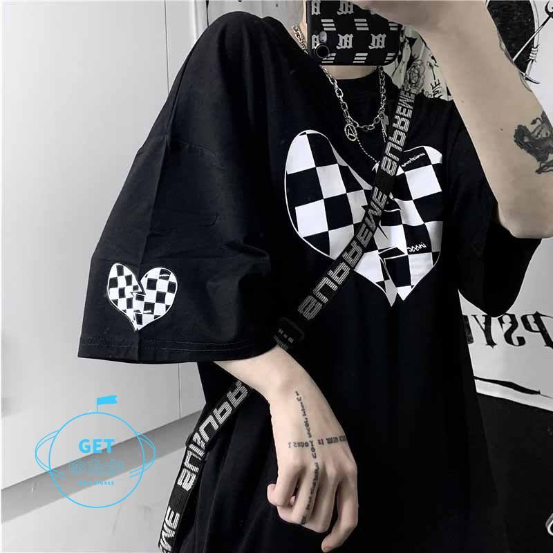 原宿風 Tシャツ Bf風 おしゃれ カジュアル ストリート系 ダンス衣装 ヒップホップ レディース ロング丈トップス 半袖 大きいサイズ 春夏秋 韓国ファッション 最大75 オフ レディース