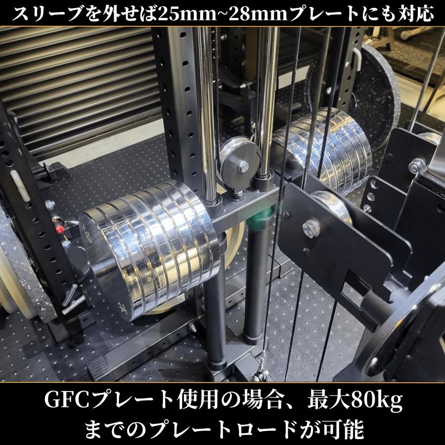 GFCコンパクトファンクショナルトレーナー 『プレートロード