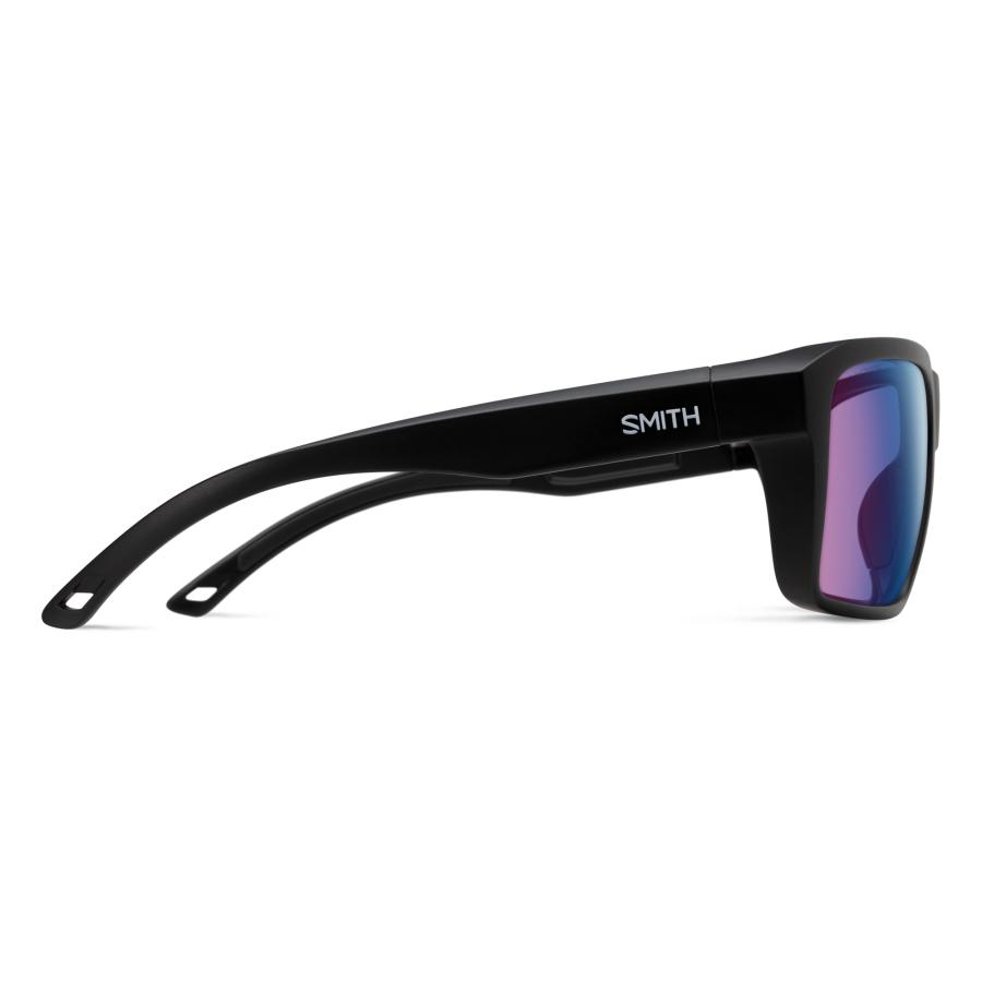 SMITH（スミス） Backcast バックキャスト Matte Black CP Glass Polarchromic Rose Blue ...