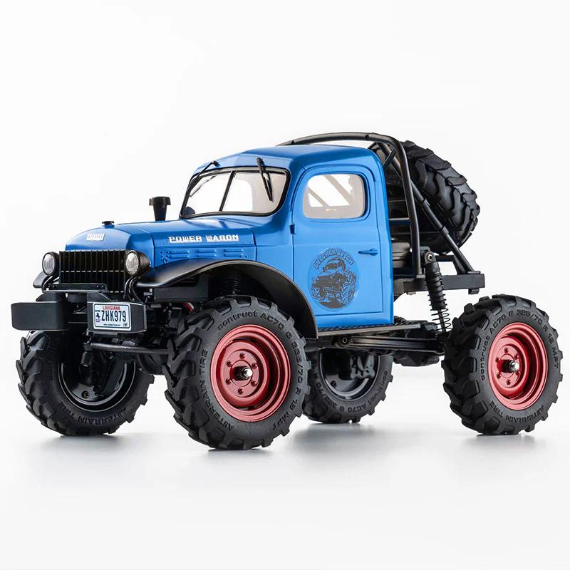 FMS MODEL 1:24 FCX24 Power Wagon RTR Blue V2 ラジコン RC : G.F.