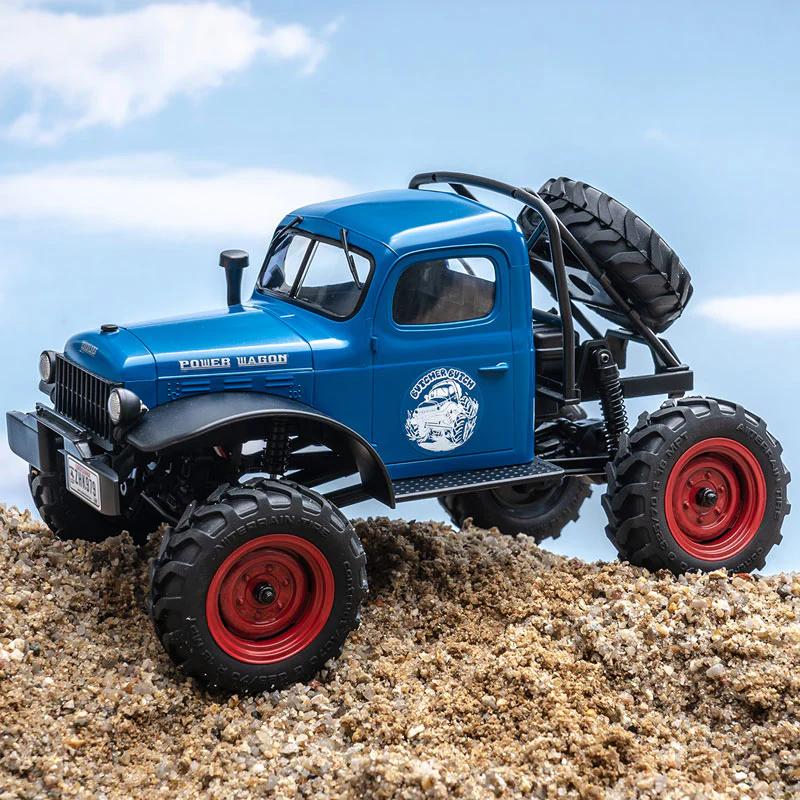 FMS MODEL 1:24 FCX24 Power Wagon RTR Blue V2 ラジコン RC : G.F.
