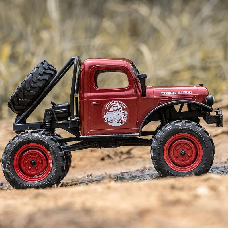 FMS MODEL 1:24 FCX24 Power Wagon RTR Red V2 ラジコン RC : G.F.