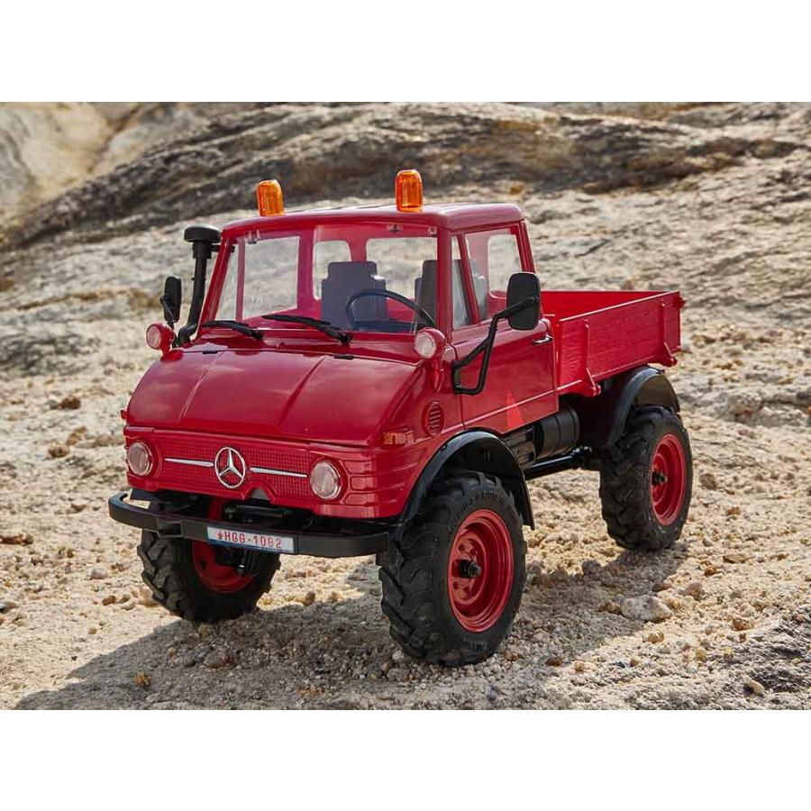 FMS MODEL 1:24 FCX24 Unimog RTR Red ラジコン RC : G.F.CREEK