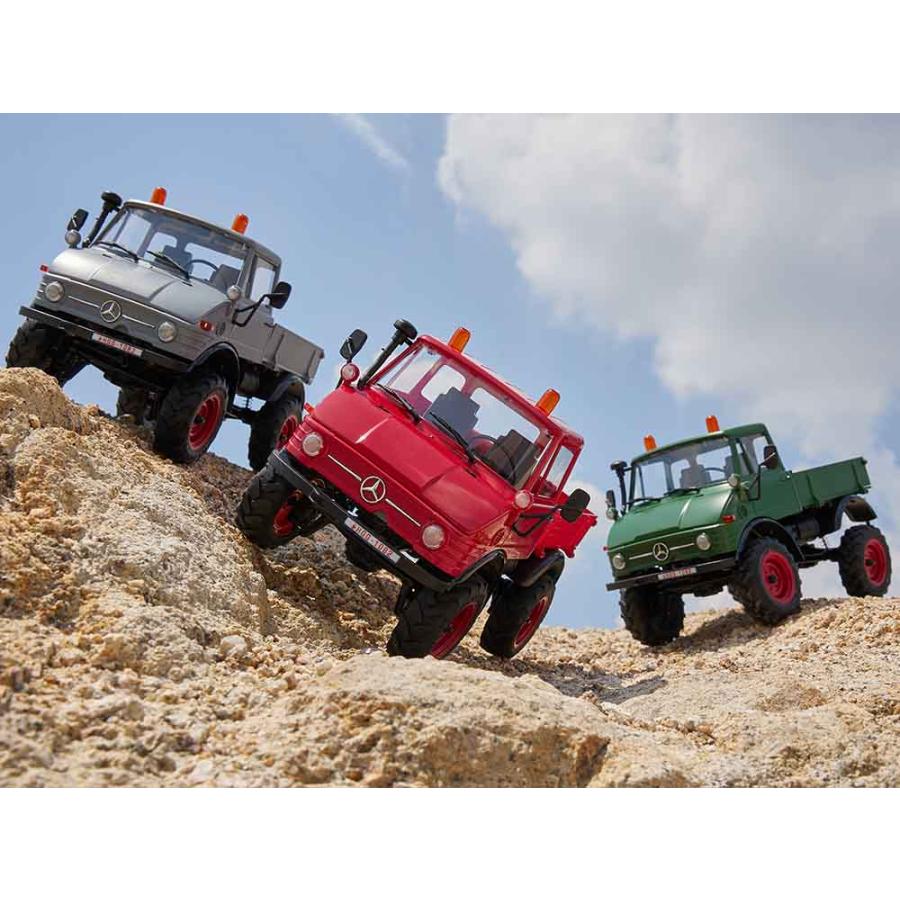 FMS MODEL 1:24 FCX24 Unimog RTR Red ラジコン RC : G.F.CREEK