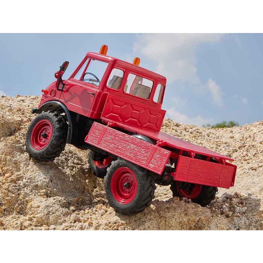 FMS MODEL 1:24 FCX24 Unimog RTR Red ラジコン RC : G.F.CREEK