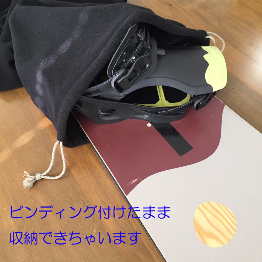 スノーボード バッグ ケース カバー パウダーボード　カービングボード　グランドトリック　グラトリ　巾着　保護　収納　SNOWBOARD　BAG　フリース｜gfcreek｜10