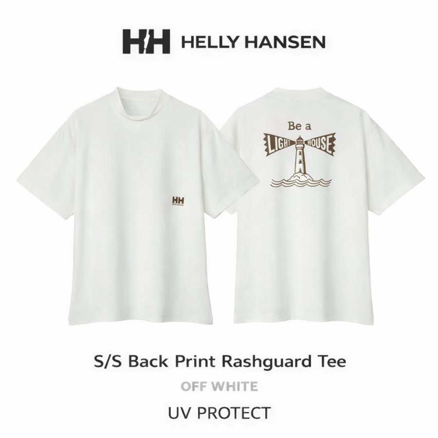 HELLY HANSEN（ヘリーハンセン） HELLY HANSEN BACK PRINT RASHGUARD