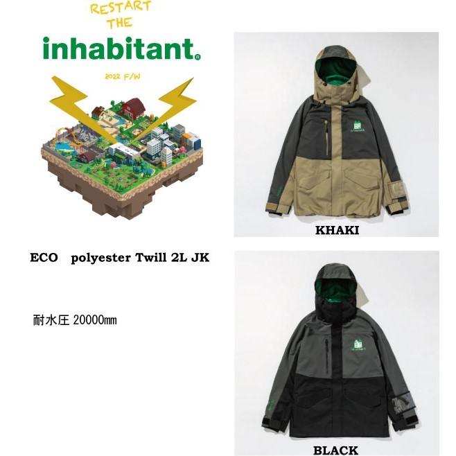 25% OFF 22-23【INHABITANT】インハビタント スキー スノーボード ウェア ジャケット バックカントリー SKI SNOWBOARD ISM22OT33 Polyester