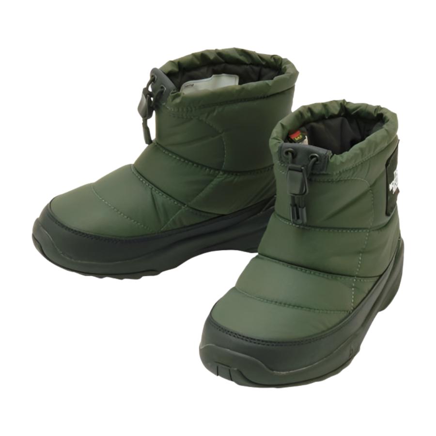 THE NORTH FACE ノースフェイス ヌプシ ブーティ ロゴ ショート キッズ 保温 防水 撥水 スノーブーツ ウィンターブーツ アルパイン×TNFブラック_1