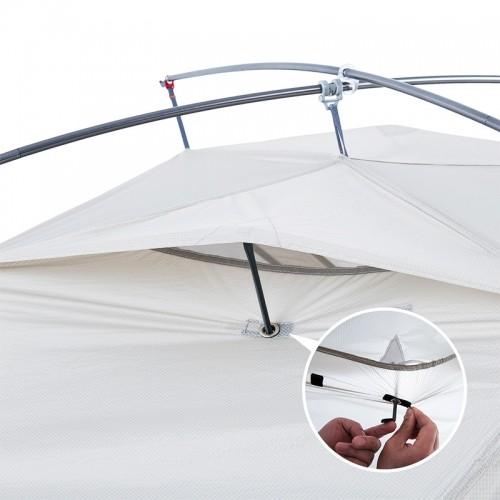 【NatureHike】VIK1 15D Sillicon WHITE 1人用テント 超軽量 シングルウォールテント キャンプ 紫外線防止 アウトドア 登山 山岳テント ツーリング 防災 自立式｜gfcreek｜02