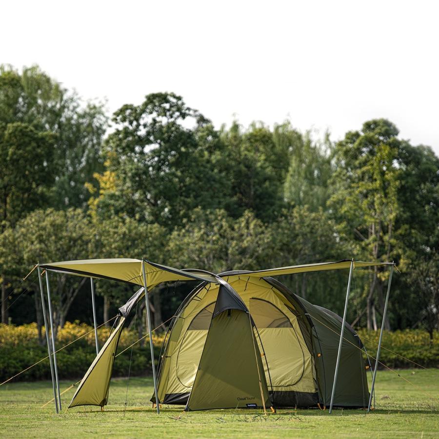 【SALE】 【NatureHike】ツーリング テント Could Tourer 2 ultra-light trave Motercycle  tent 2人用 キャンプ 紫外線防止 アウトドア  GRAY｜gfcreek｜03