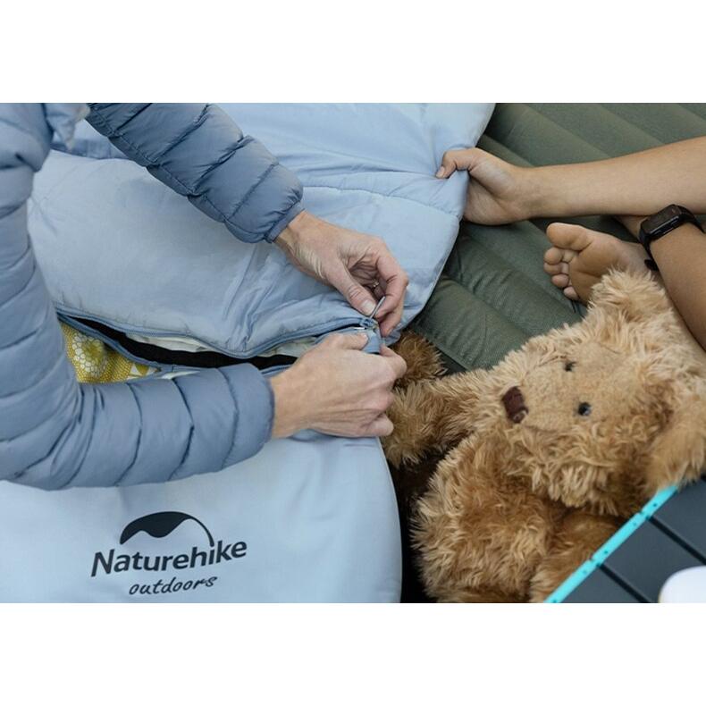 【NatureHike】子供 寝袋 Outdoor Camping Children Warm Envelope Sleeping Bag C300 シェラフ キャンプ 紫外線防止 アウトドア 登山  防災 キッズ｜gfcreek｜12