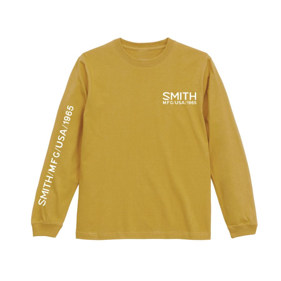 SMITH（スミス） SMITH ISSUE ロングスリーブTシャツ イエロー｜万能
