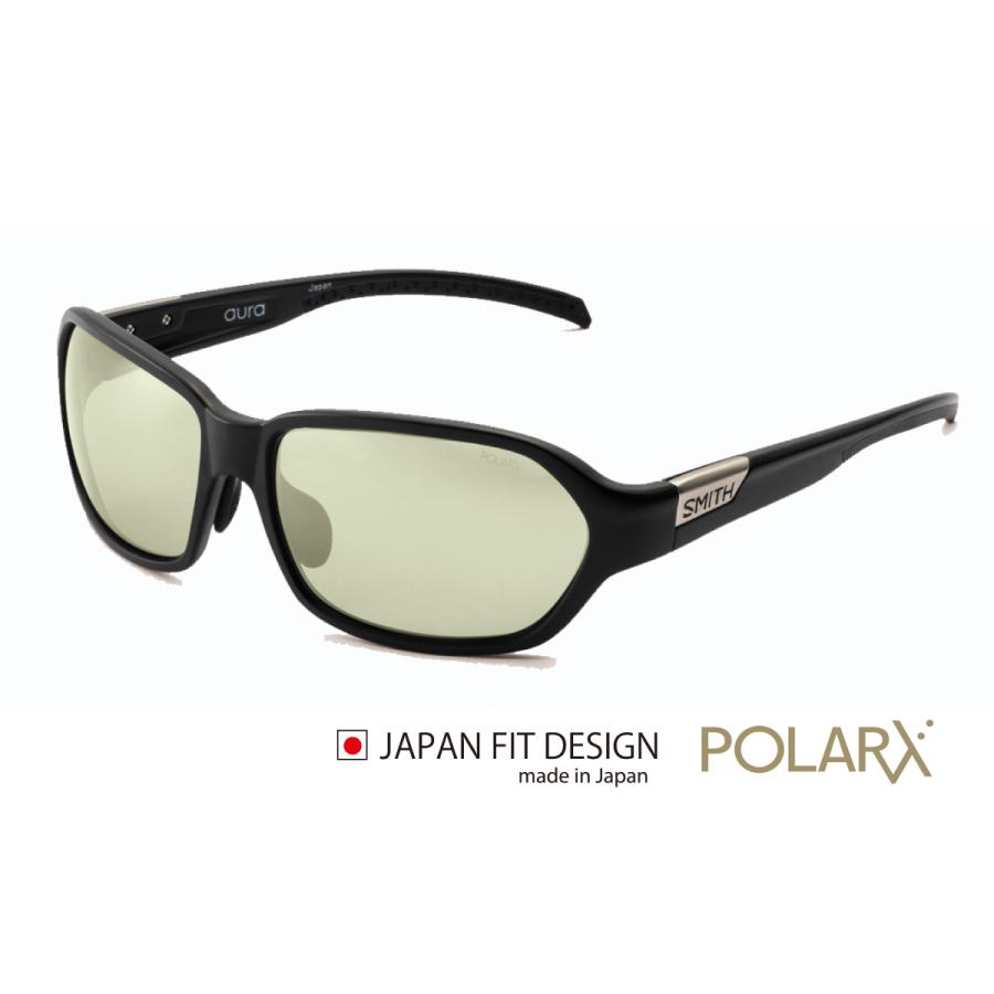SMITH スミス サングラス 【 POLARX Aura Matte Black 】 フィッシング アウトドア 偏光 釣り