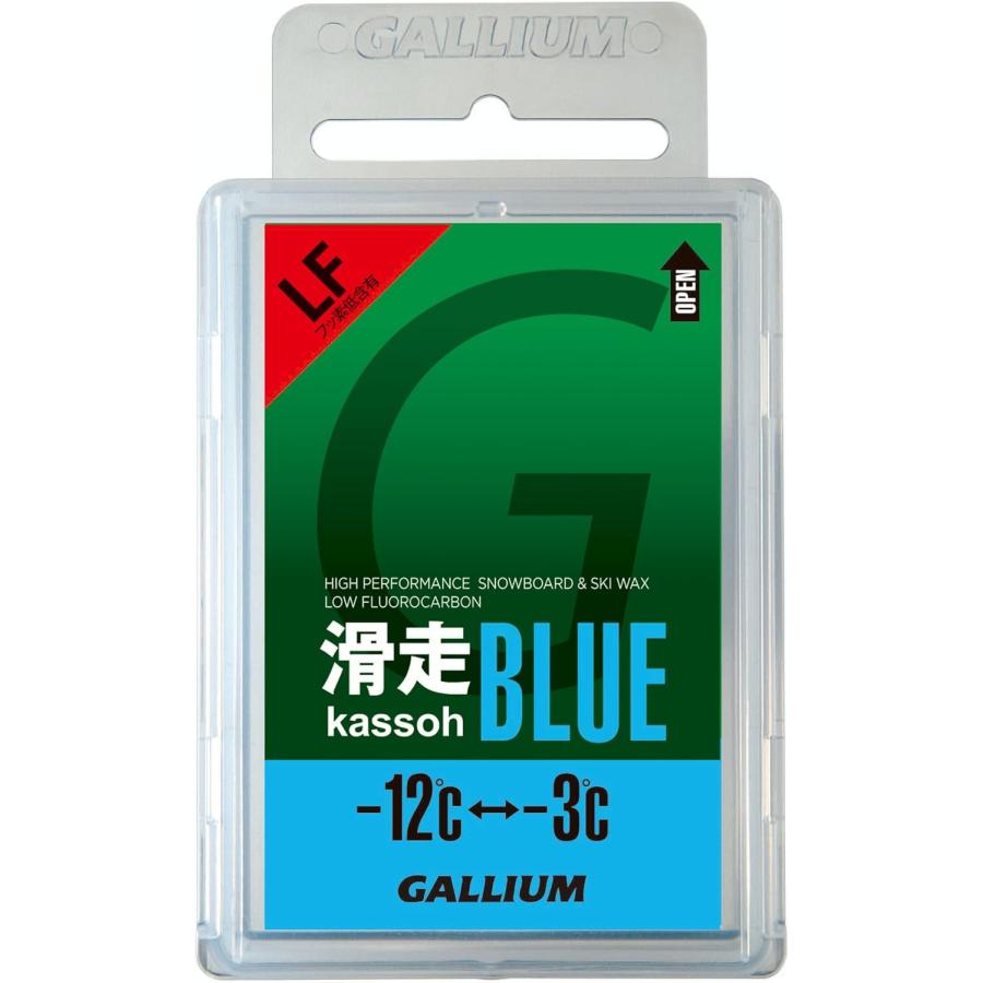 GALLIUM WAX ガリウムワックス 滑走WAX GALLIUM ガリウムワックス WAX 滑走(kassoh) BLUE(50g) SW2124