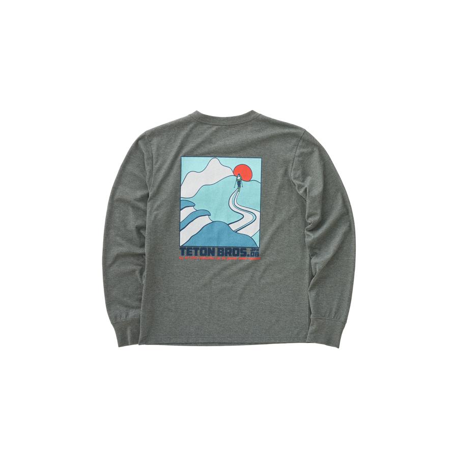 Teton Bros. Bros ティートンブロス TB Above Treeline L/S Tee Teton Bros. Bros ティートンブロス TB Above Treeline L/S Tee