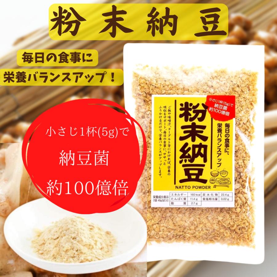 粉末納豆 40g×2袋 乾燥 ドライ 納豆菌 信州物産｜gfe-store｜02