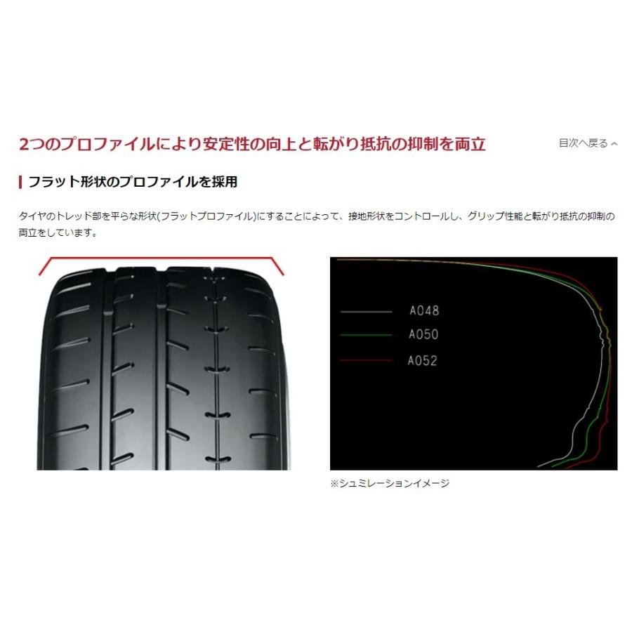 A052 265/40R18 101Y ４本セットの画像
