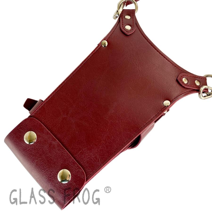 シザーケース Tallタイプ PUレザー ハサミ6丁収納 PUレザー 美容師