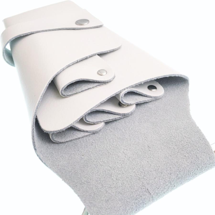 牛革ホワイトのシザーケース 楽天市場】シザーケース / POCKE No.42 ホワイト / 革 5丁入れ