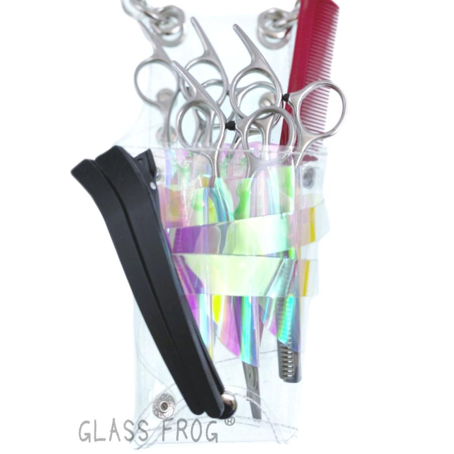 シザーケース 艶々マーメイドの輝き シザーケース 7丁挿し 美容師