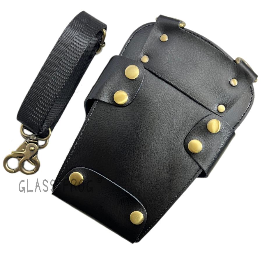 本革 シザーケース 6丁挿し 美容師 理容師 シザー入れ : 1430515-par  