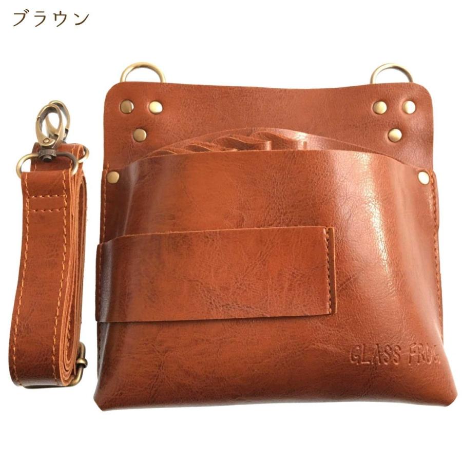 牛革ブラウン、ハラコカウのポシェットシザーケース 楽天市場】シザーケース 本革 6丁 豚毛ブラシ 説明書付き(Brown