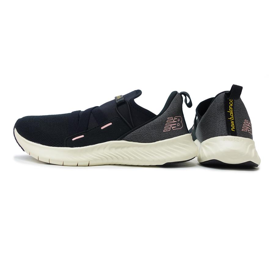 ニューバランス new balance スニーカー レディース ジム スリッポン フィットネス ダイナソフト DynaSoft Beaya Slip-On v2 AP2 ブラック/ピンク WSBEYAL2｜gfshoes｜03