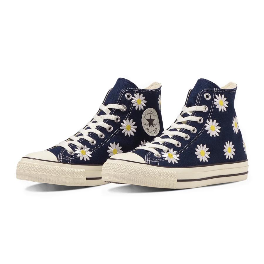 コンバース CONVERSE スニーカー メンズ レディース ハイカット オールスター (R) デイジーフラワー HI ダークブルー ALL STAR (R) DAISYFLOWER HI｜gfshoes｜02