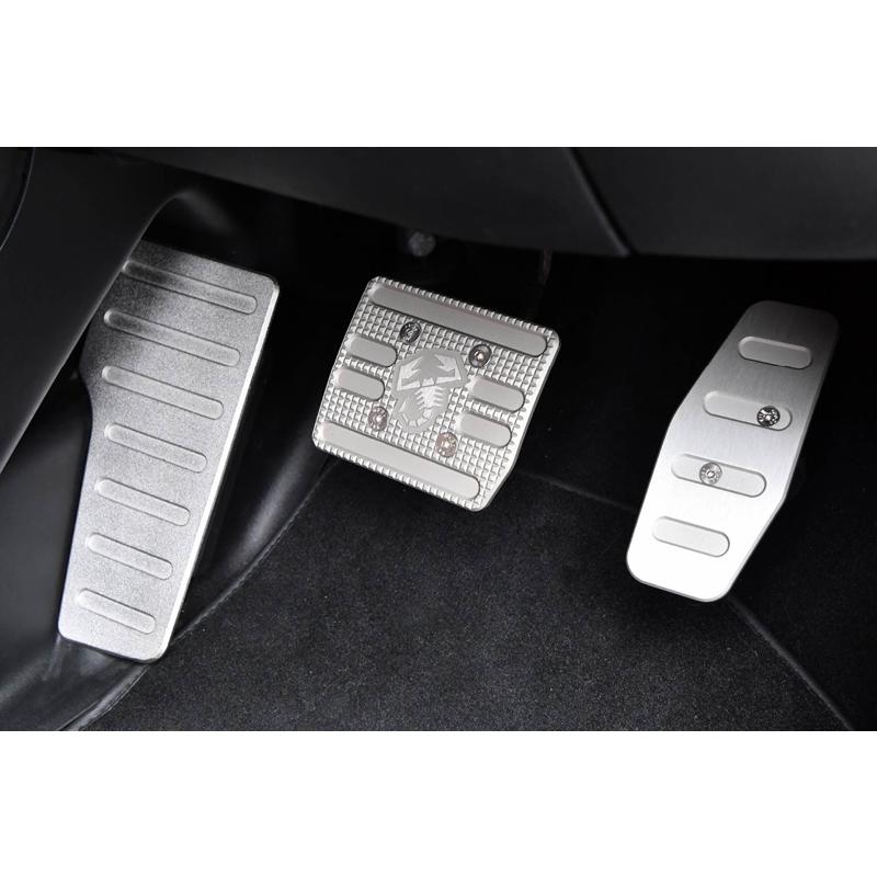 fiat500.アバルト595 DASHフットレスト OKUYAMA オクヤマ DASH ドライバーフットレスト アバルト595