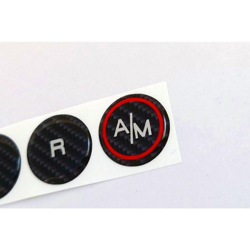 FIAT（フィアット） アバルト Abarth MTAスイッチデカール カーボン
