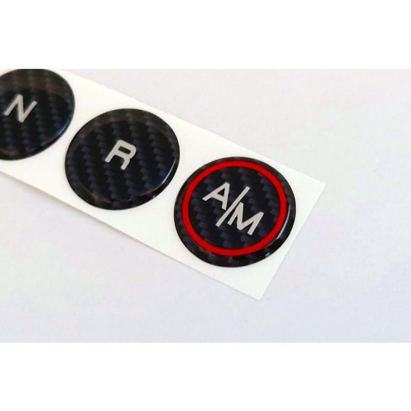 FIAT（フィアット） アバルト Abarth MTAスイッチデカール カーボン